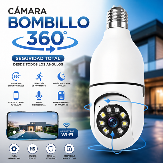 Camara Bombillo 360